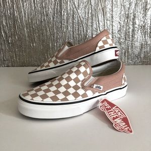 NWT Vans Classic Slip-on Checkerboard Shoes